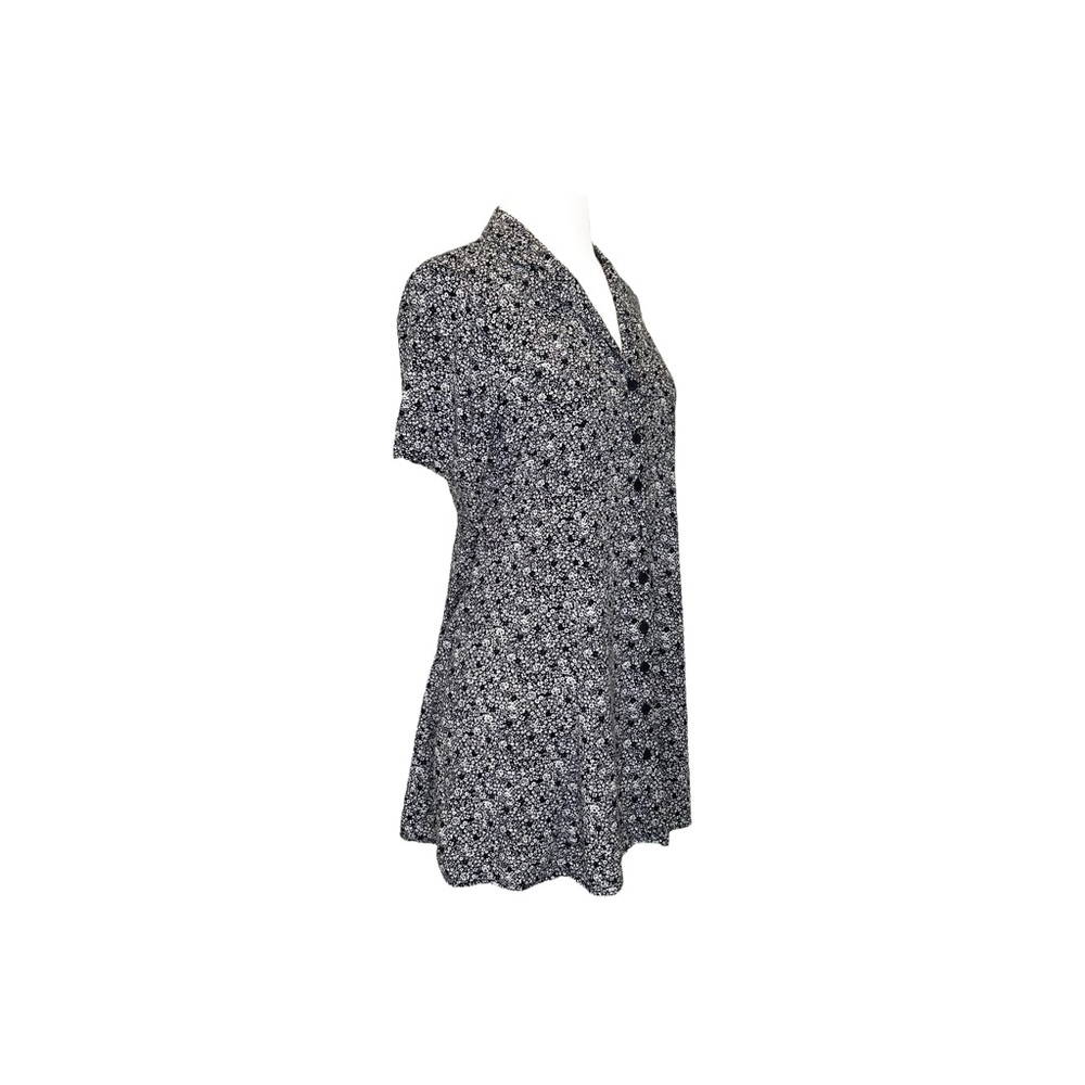Urban Renewal short sleeved floral button down dress